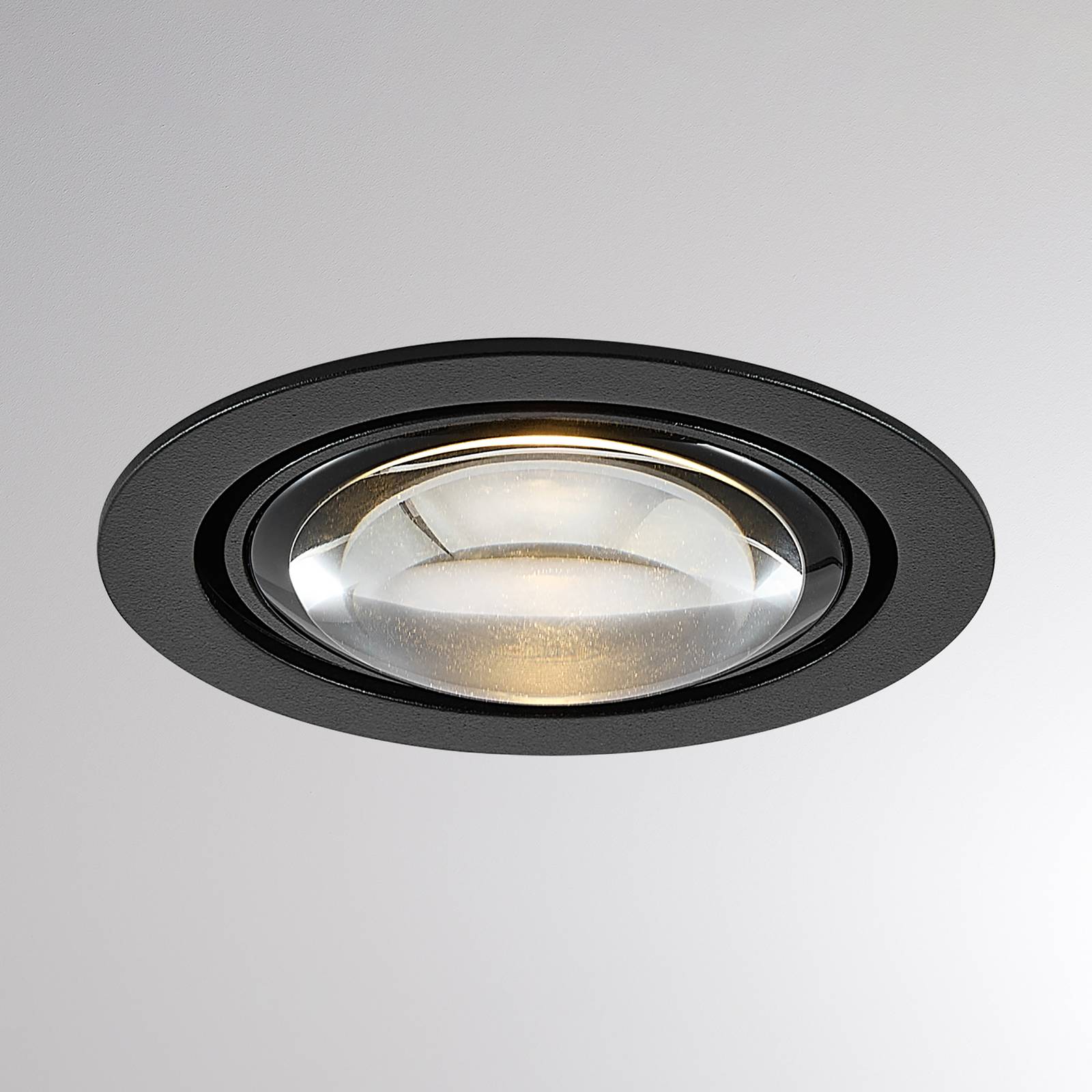 Molto Luce LED plafond inbouwlamp MAG MINI zwart Ø 10 cm CCT 18 V – Lampen24