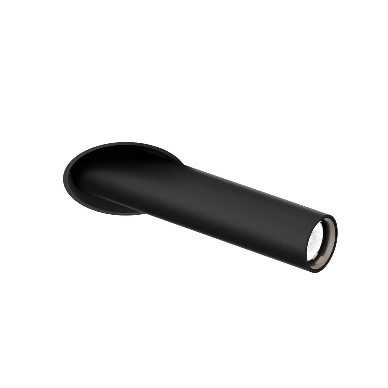 Wever & Ducré Lighting WEVER & DUCRÉ LED-inbouwlamp Match Sneak zonder rand, zwart, 2.700K – Lampen24