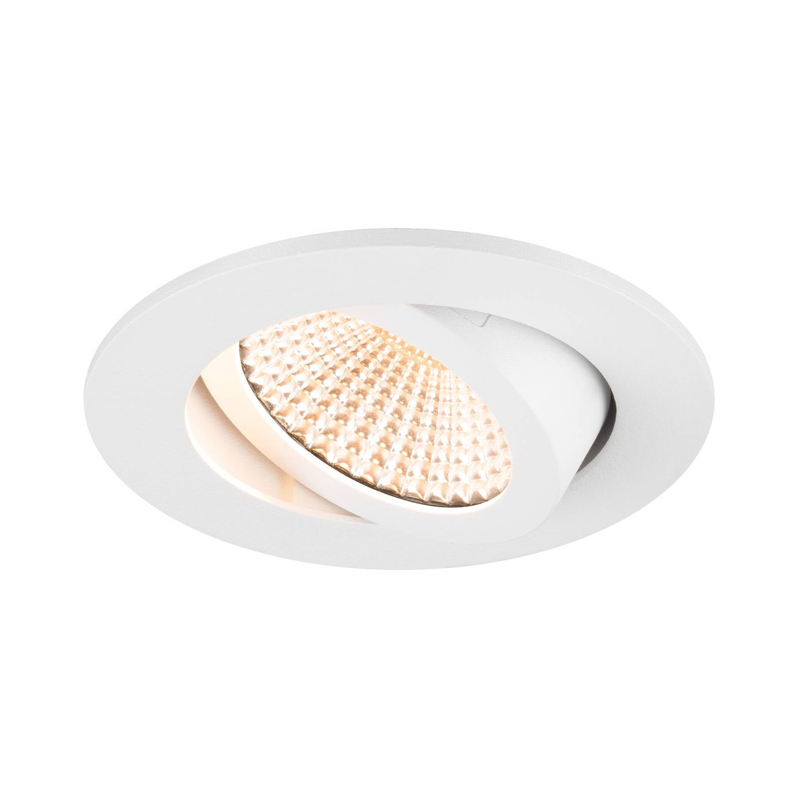 SLV LED plafond inbouwspot New Tria rond wit 2.700 K 60° – Lampen24
