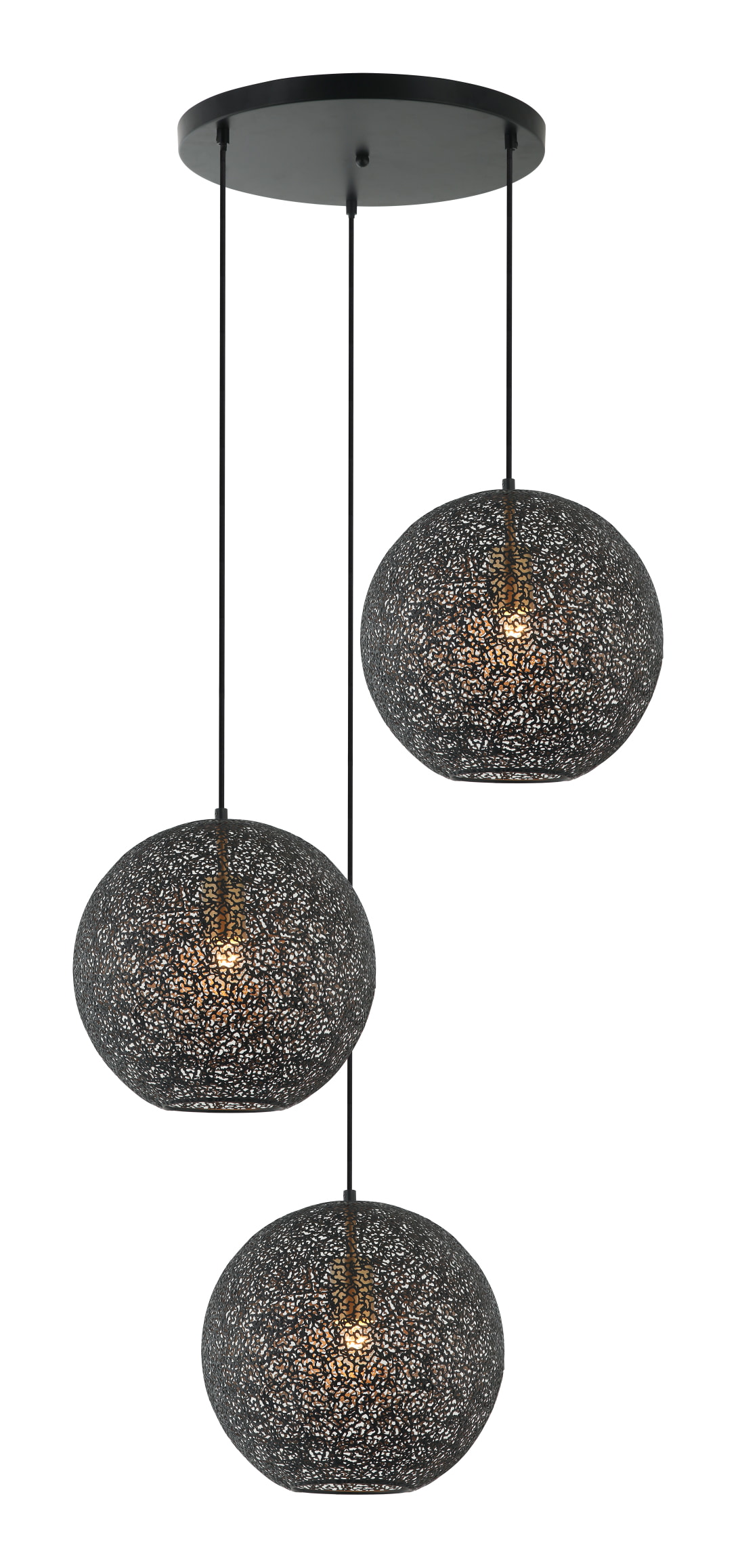 BASE Hanglamp Kasee 3-lamps