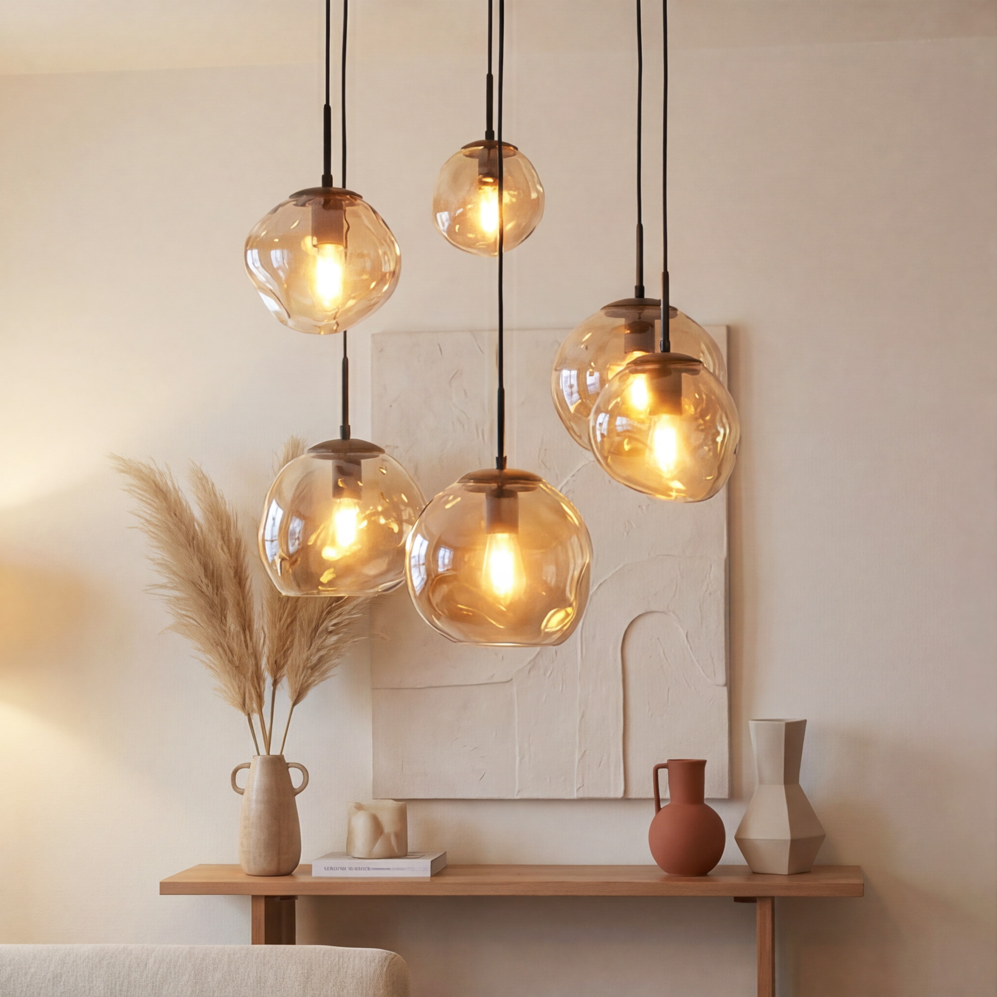 BASE Hanglamp Kasim 6-lamps