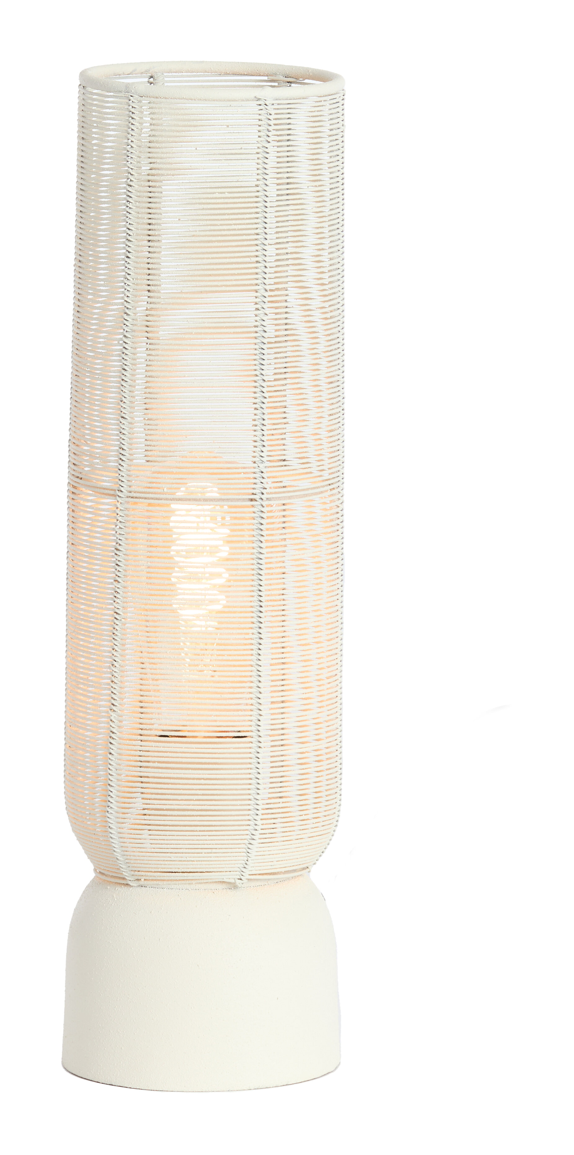 Light & Living Tafellamp Lezuza 40cm - Crème