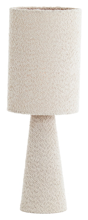 Light & Living Tafellamp Micky Bouclé 58cm - Zand