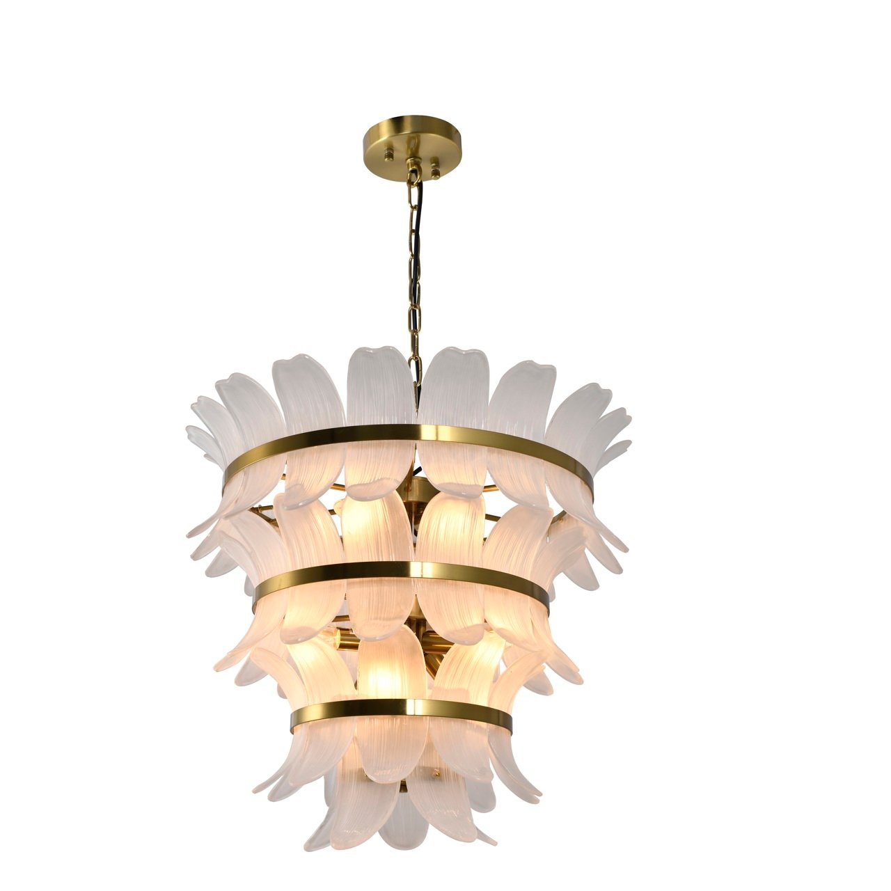 Richmond Hanglamp Ameline Brass Antique - Goud