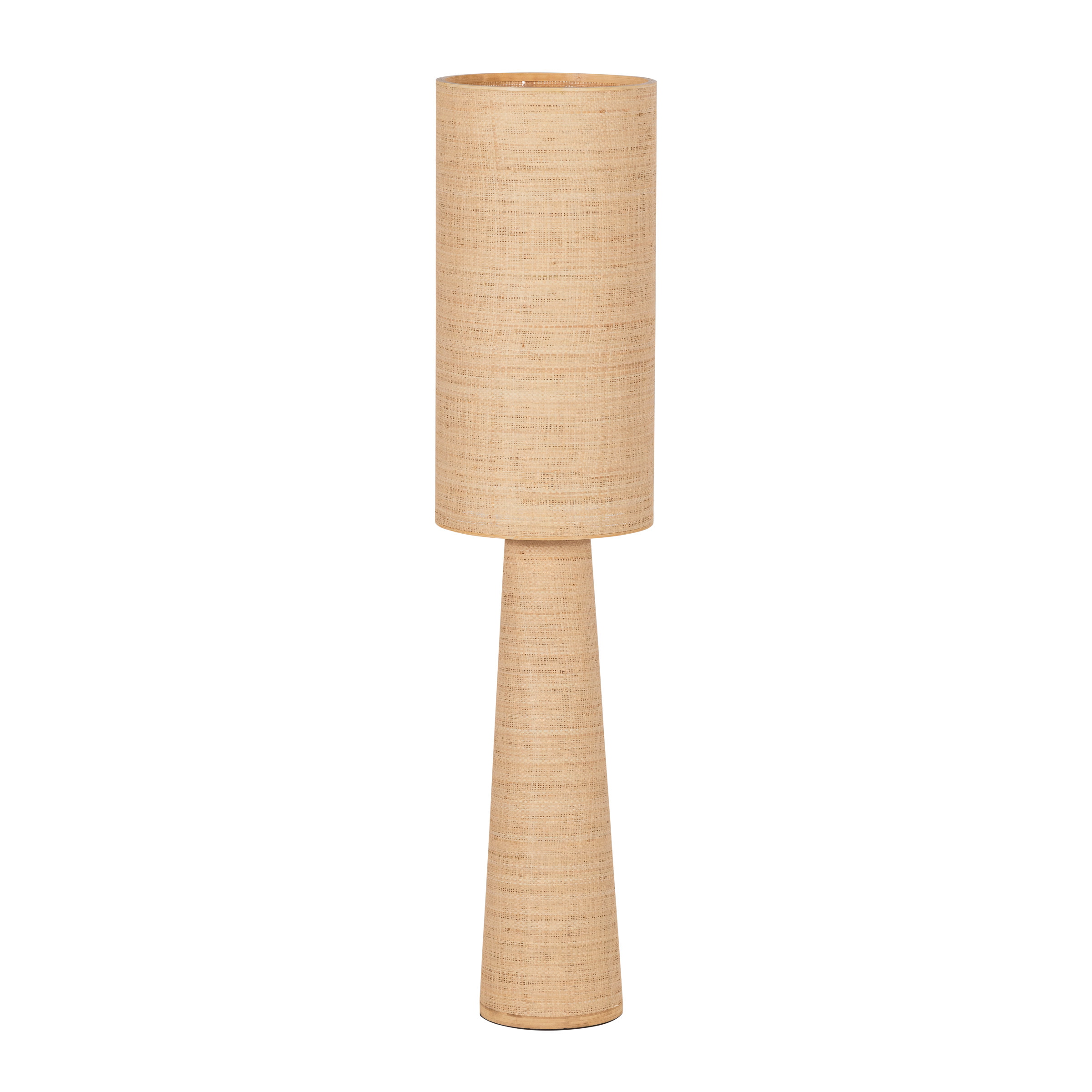 WOOOD Vloerlamp Syro Raffia