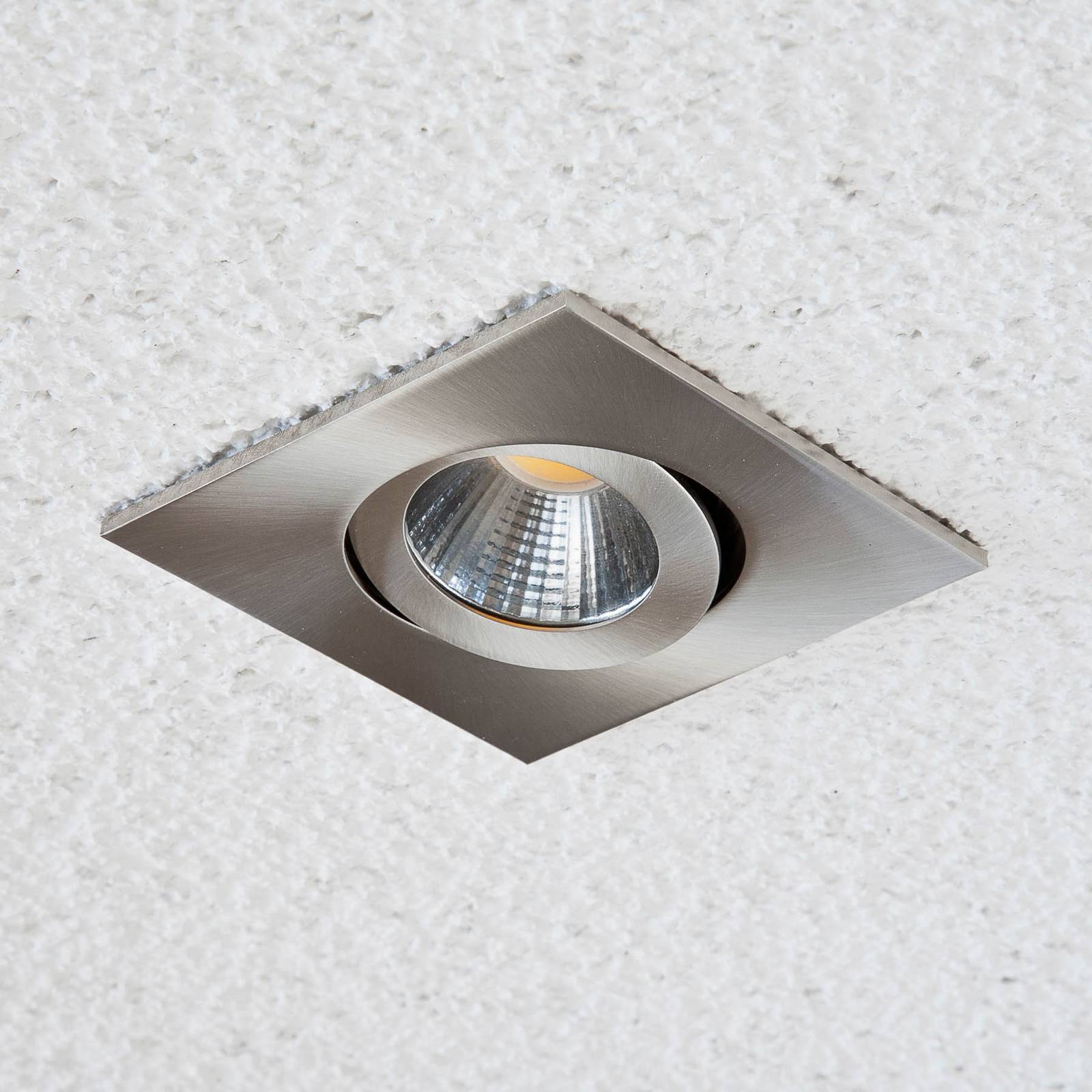 EVN PC20 inbouw hoekig fase dimmer 3000K roestvrij staal – Lampen24