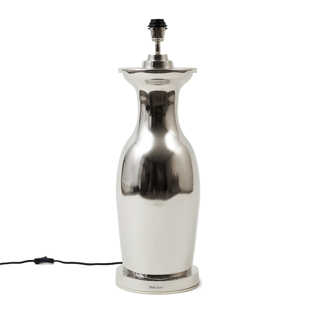Rivièra Maison Tafellamp Roger Hotel 65cm - Zilver (excl. kap)