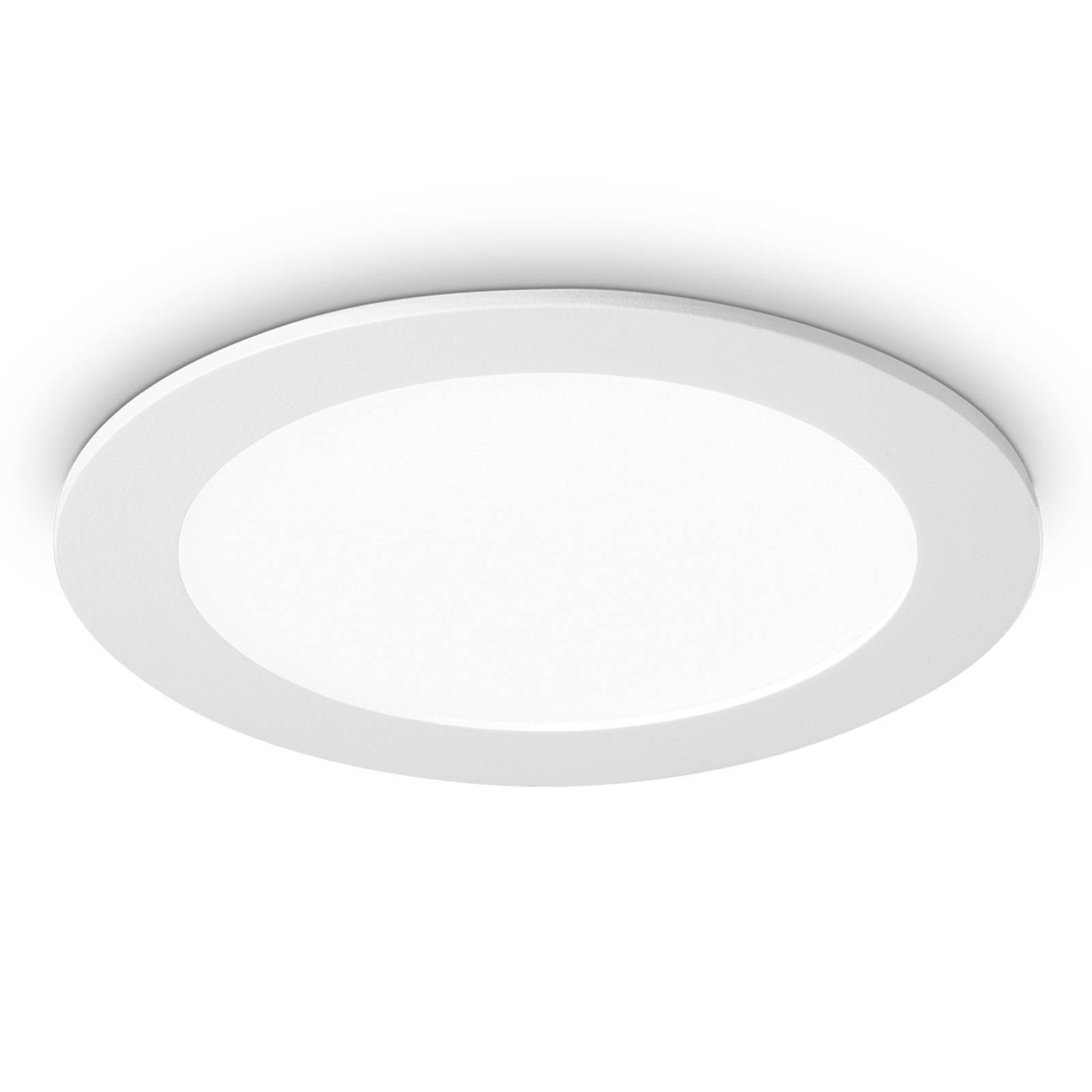 IDEAL LUX LED plafond inbouwlamp Groove Round 3.000K 22,7cm – Lampen24