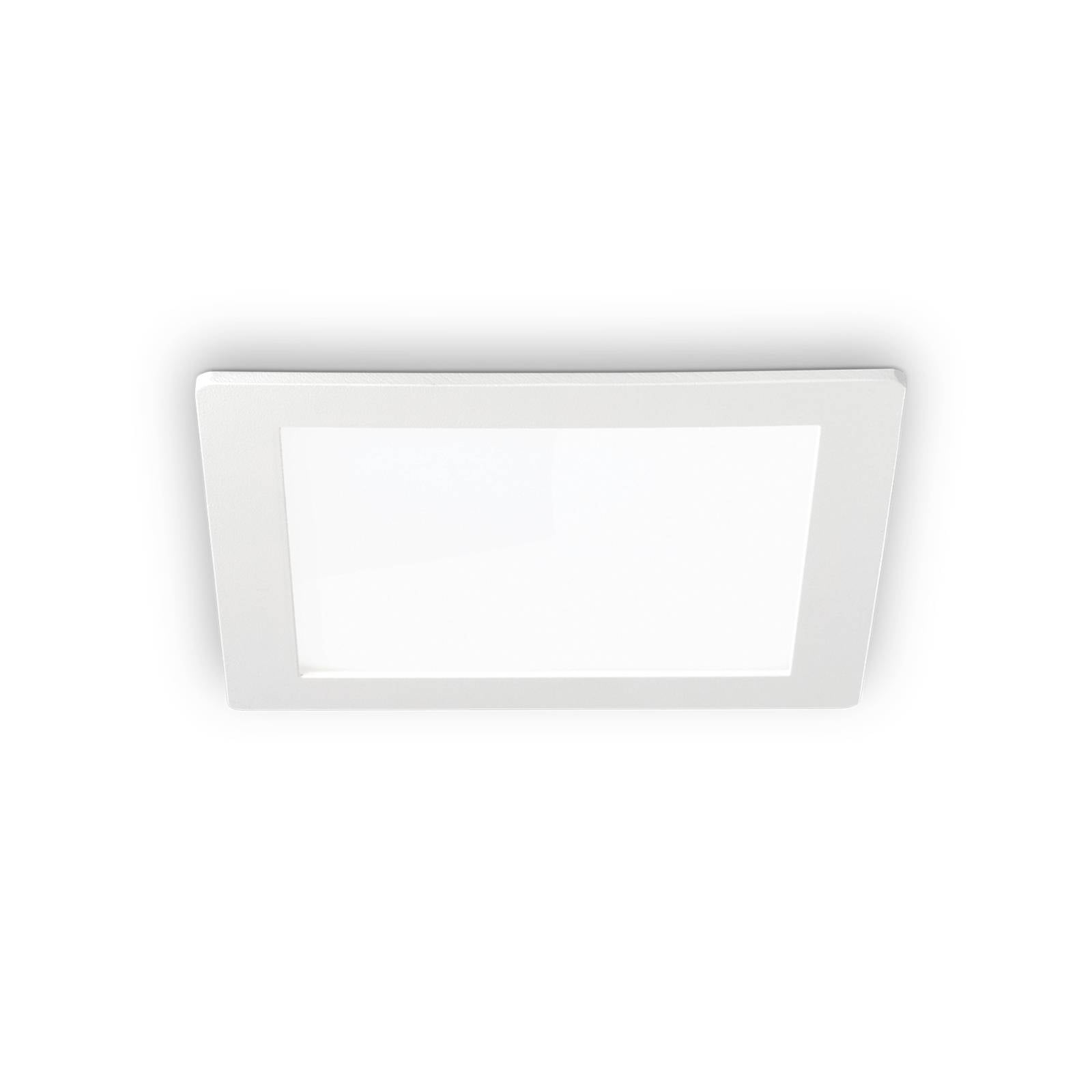 IDEAL LUX LED plafond inbouwlamp Groef vierkant 11,8×11,8 cm – Lampen24