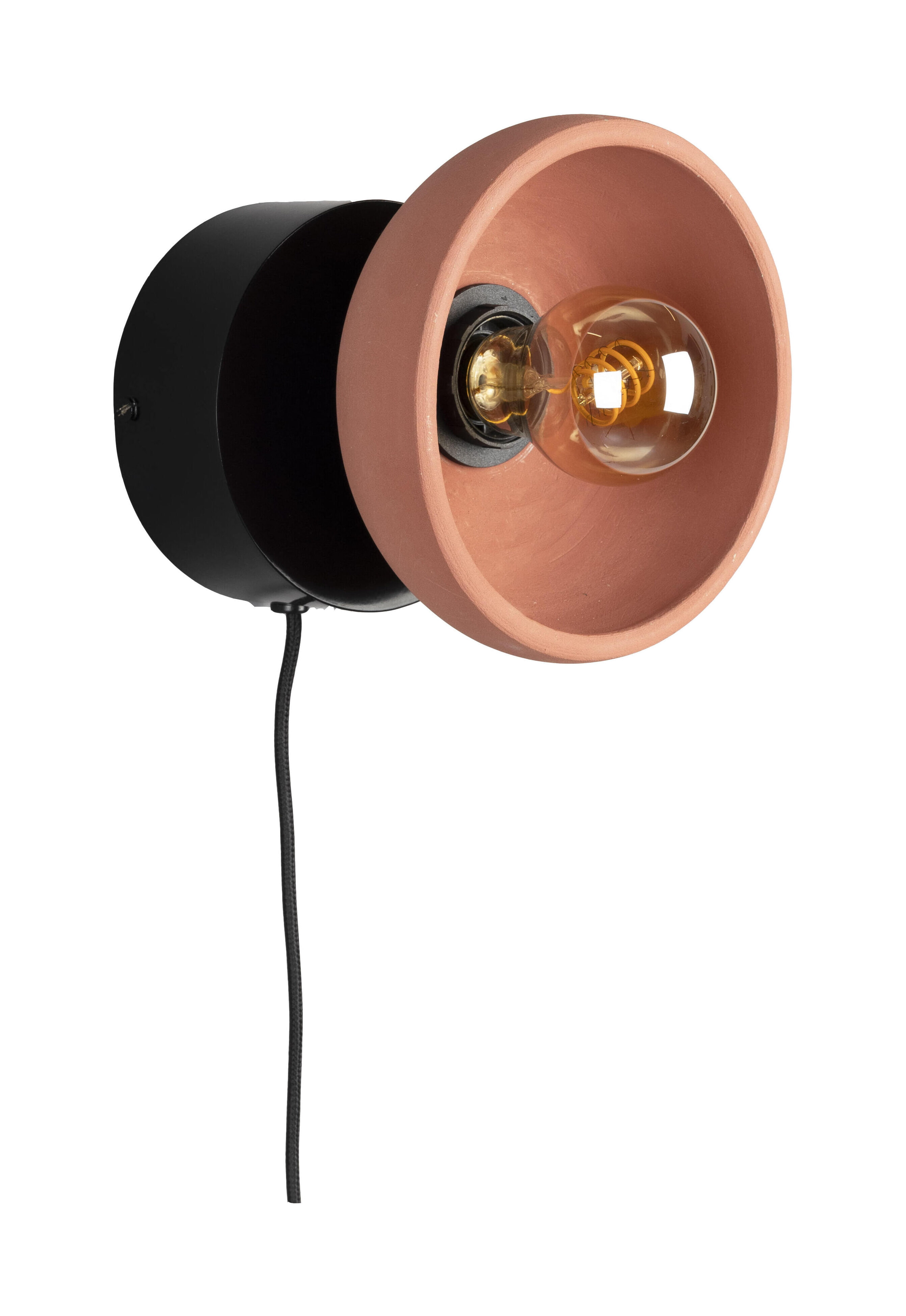 Dutchbone Wandlamp Zahra Terracotta - Oranje