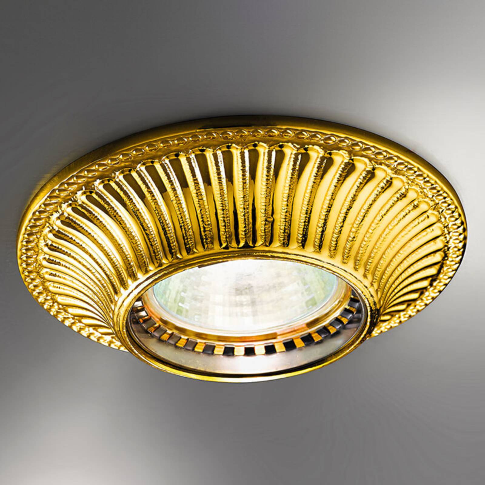 KOLARZ Aantrekkelijke inbouwspot Milord, goud – Lampen24
