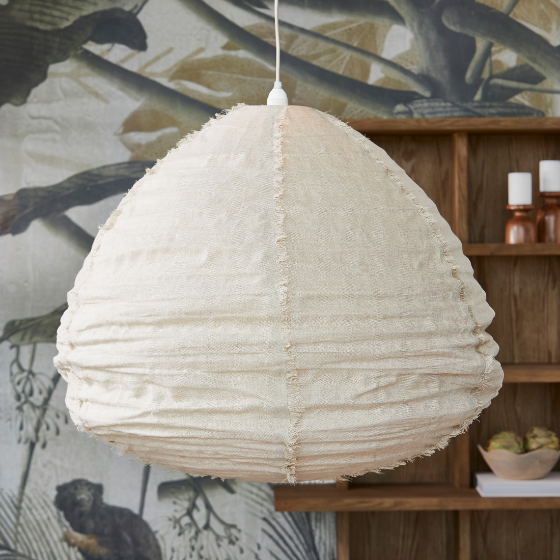 Rivièra Maison Hanglamp Lucera Linnen