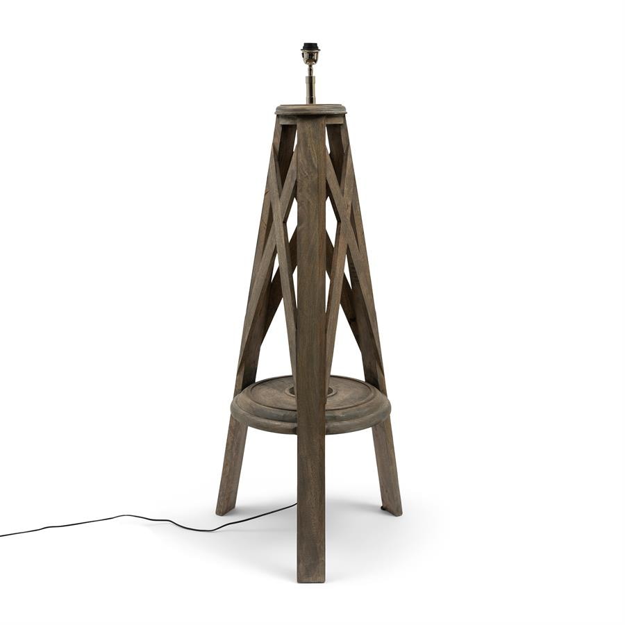 Rivièra Maison Vloerlamp Chicago Mangohout