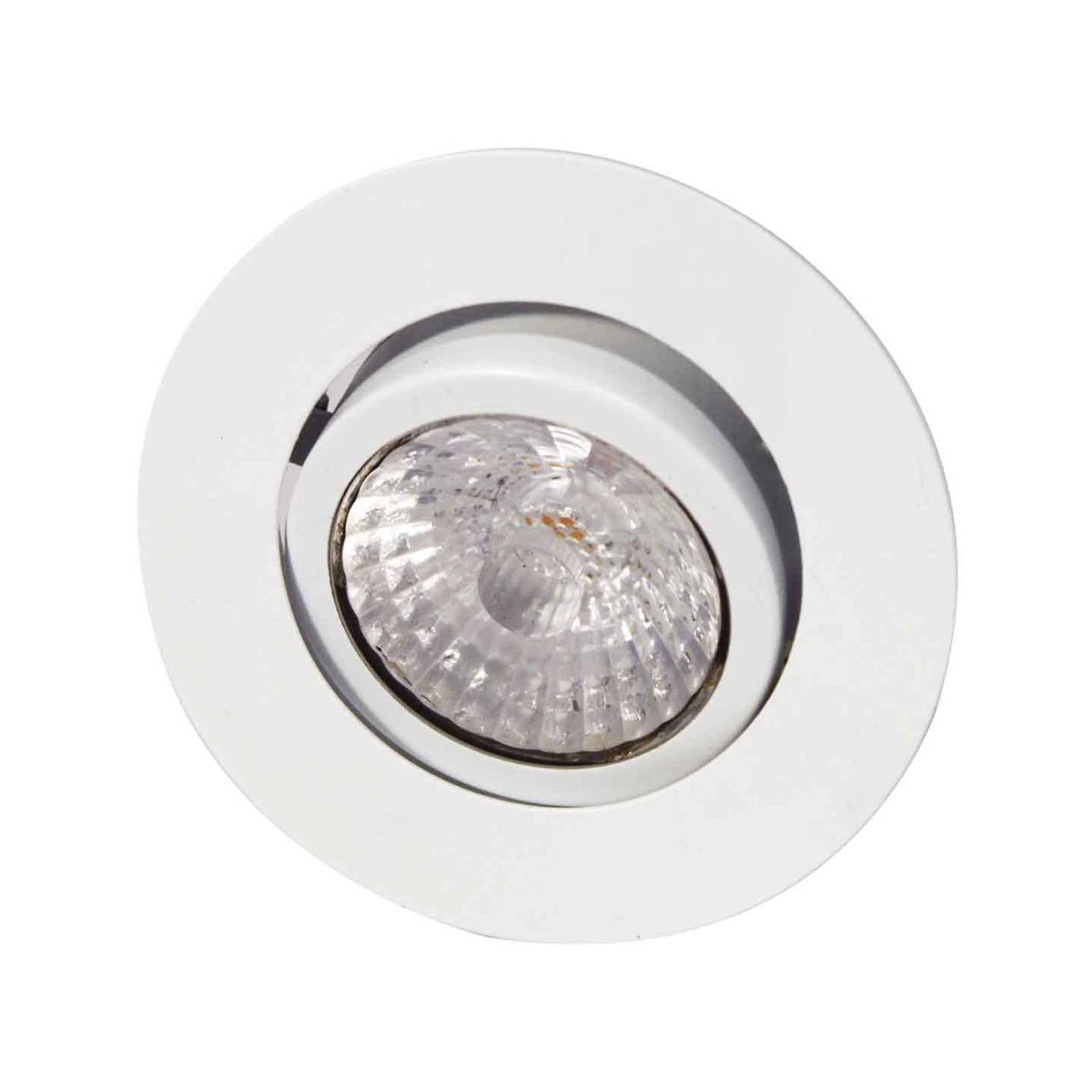 MEGAMAN Led-inbouwspot Rico, dim to warm, wit – Lampen24