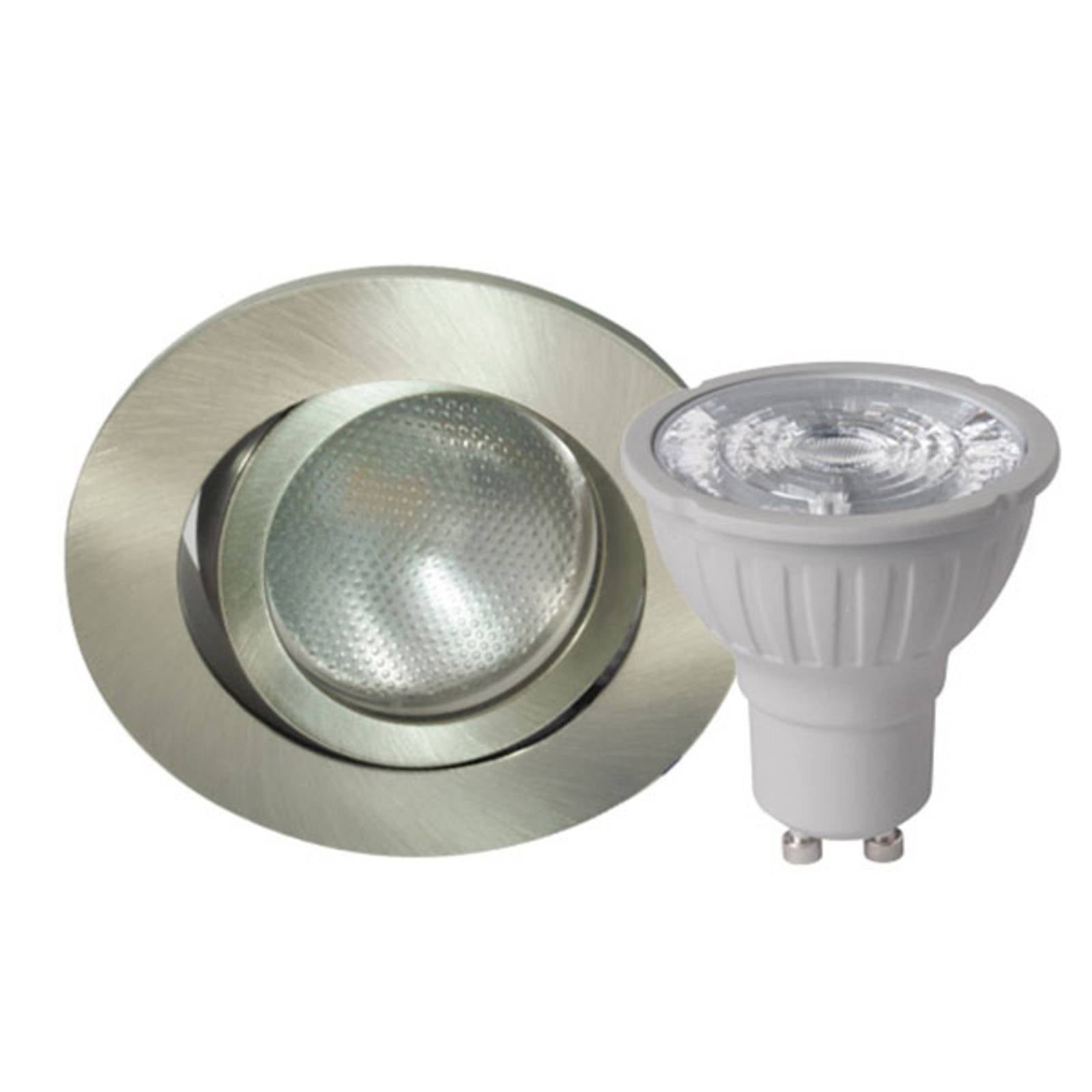 Megatron DecoclicSet inbouwspot GU10 5,2W ijzer – Lampen24