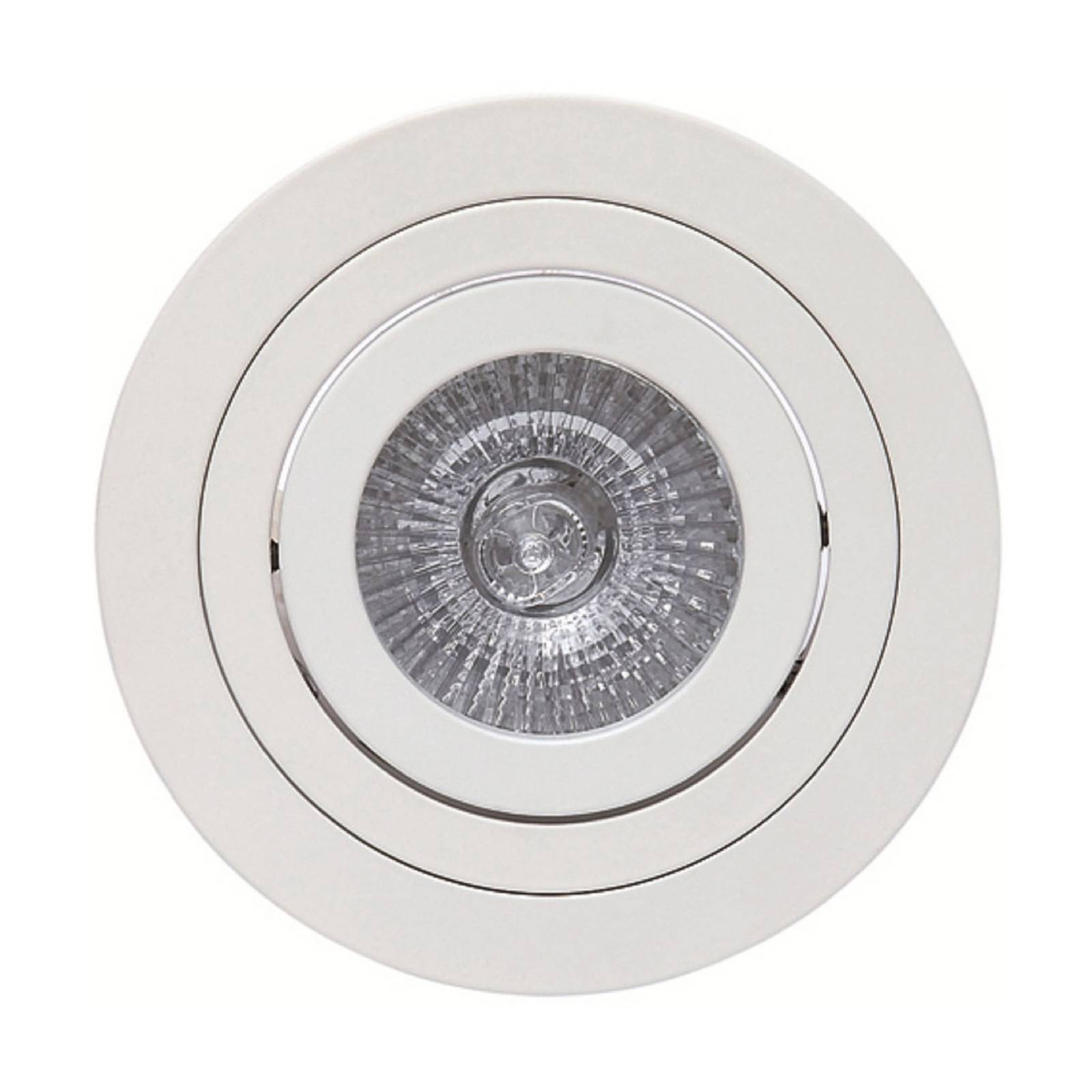 Mantra Iluminación Básico inbouwlamp, rond, mat wit – Lampen24