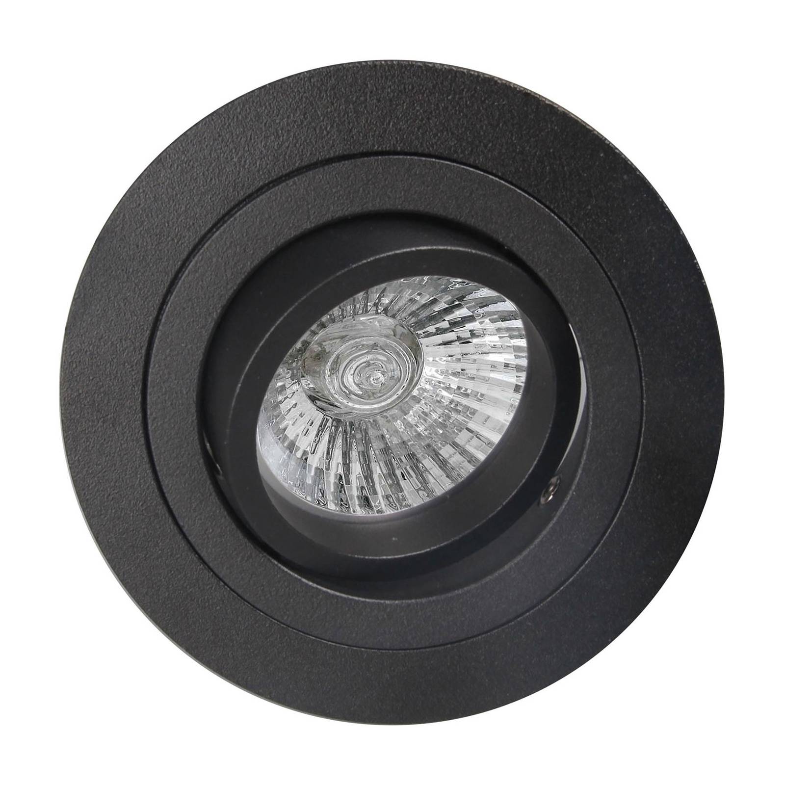 Mantra Iluminación Inbouwlamp Básico, rond, mat zwart – Lampen24