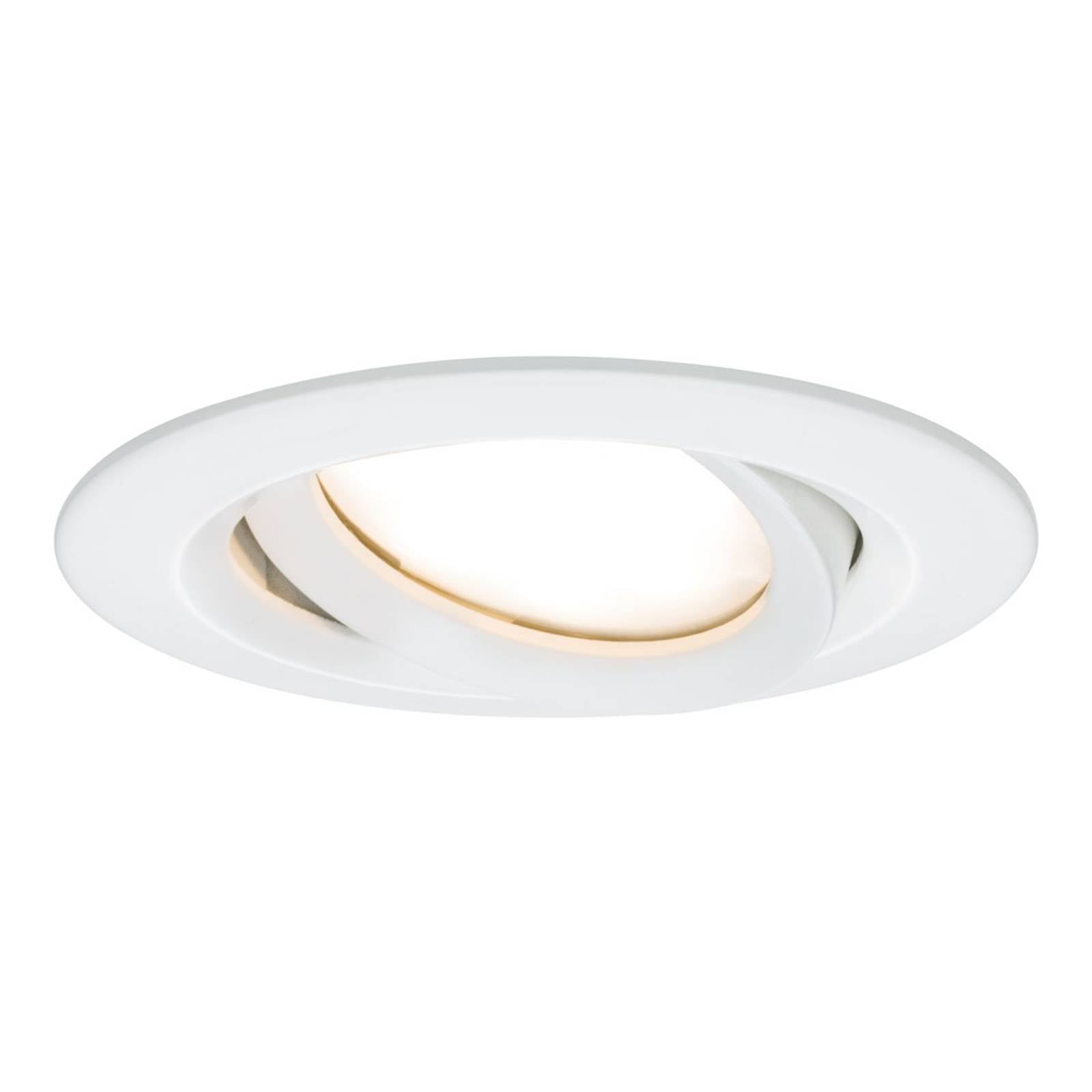 Paulmann LED-spot Nova Plus Coin rond wit 2.700 K IP65 – Lampen24