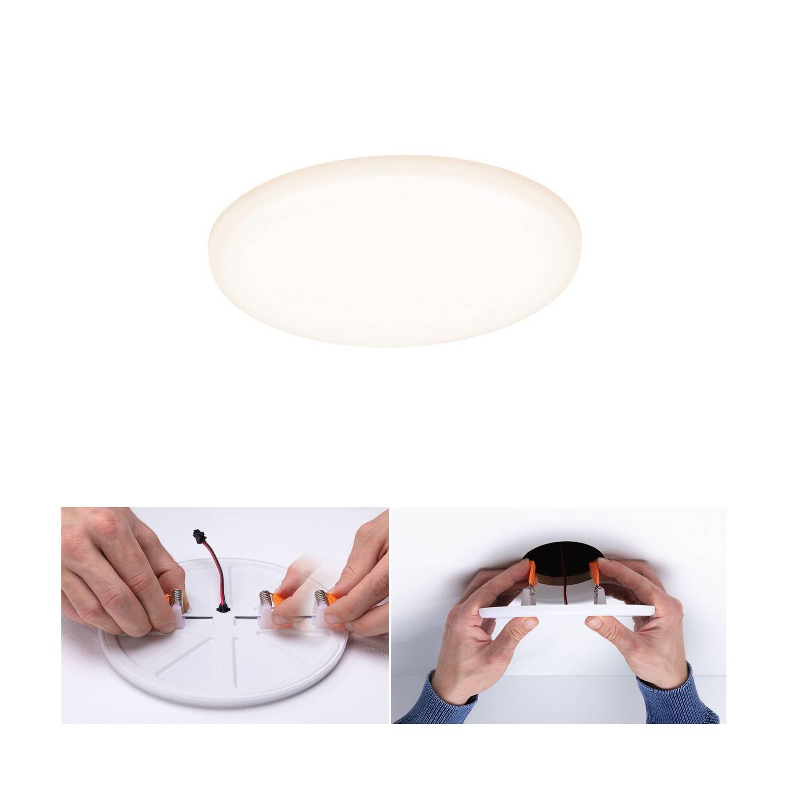 Paulmann LED paneel Veluna 3.000K rond 12,5cm – Lampen24