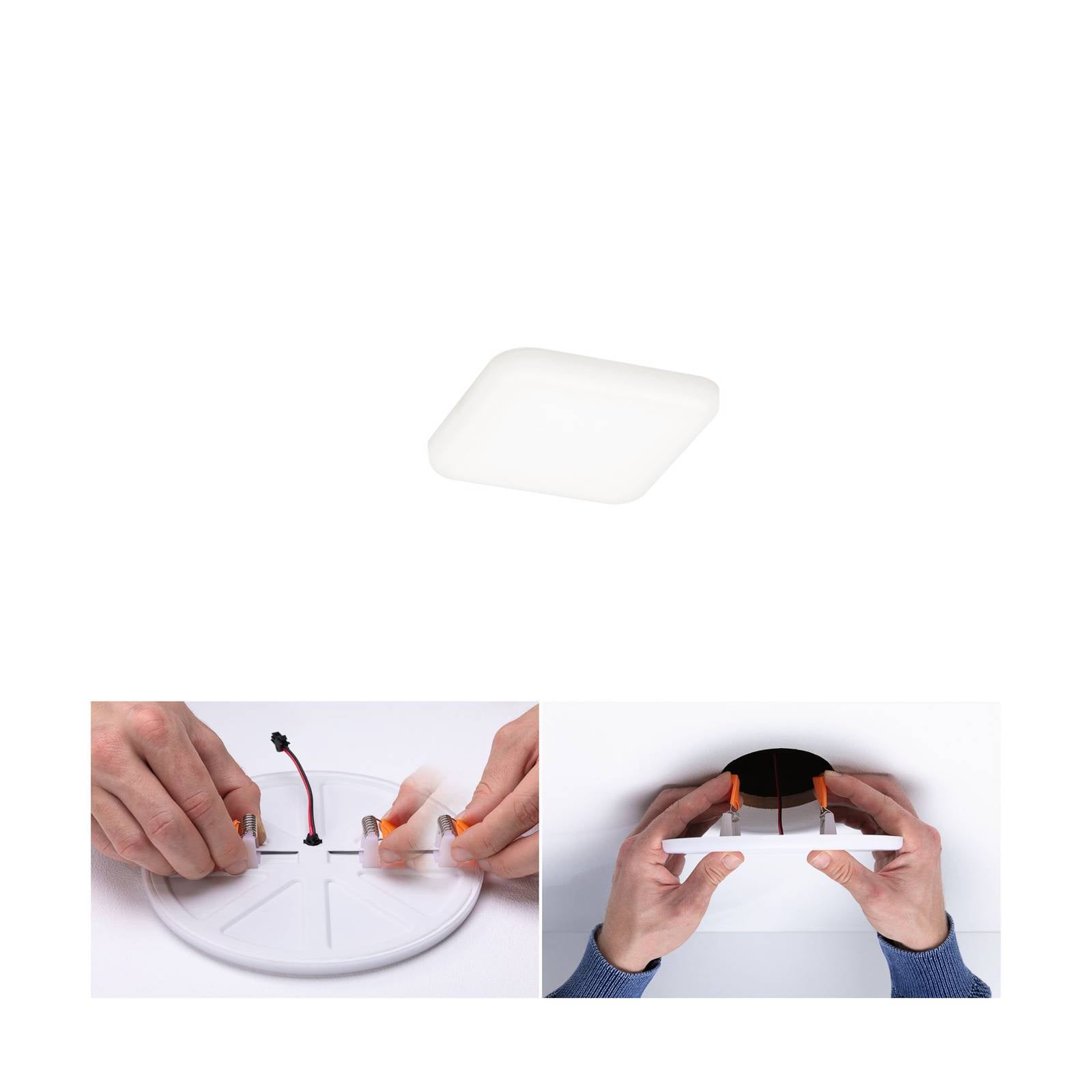 Paulmann Veluna LED inbouwlamp 4.000K 7,5×7,5 – Lampen24