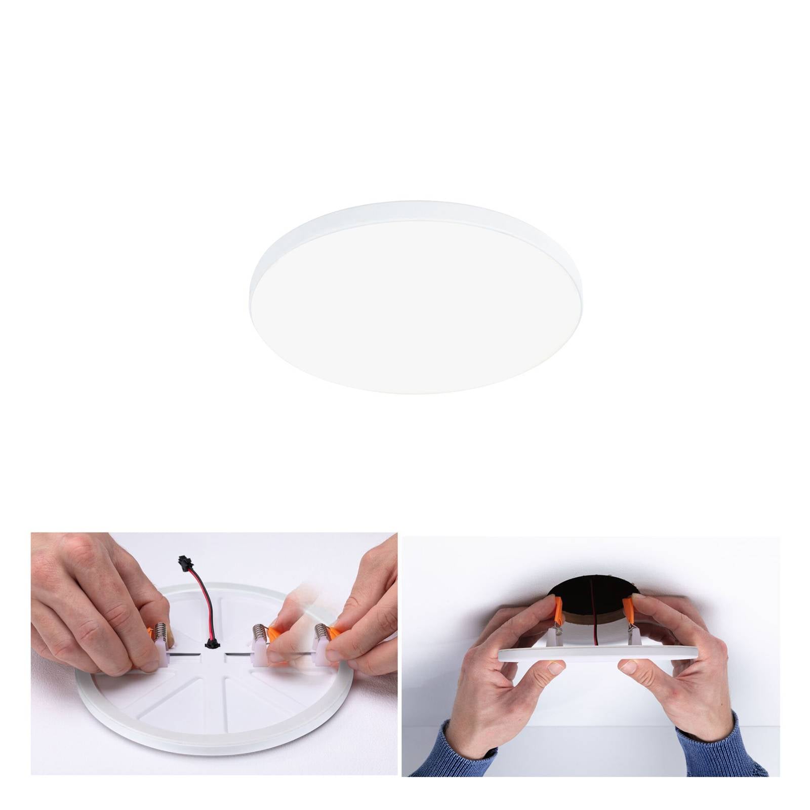 Paulmann Veluna Edge LED inbouw IP44 4.000K Ø 12cm – Lampen24