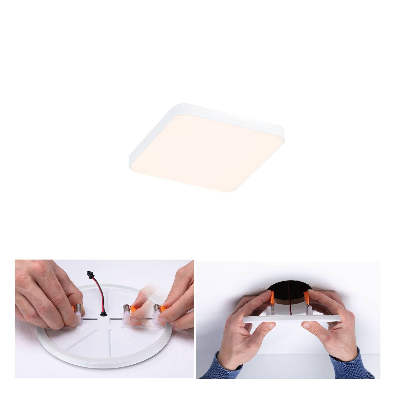 Paulmann Veluna Edge IP44 3000K dimmer 9x9cm – Lampen24