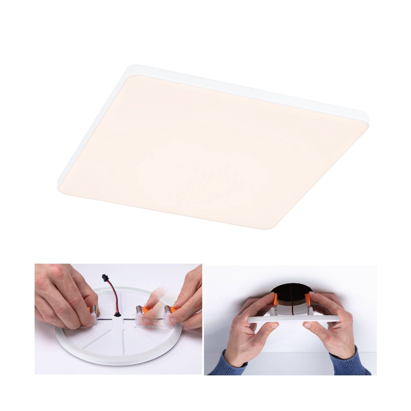 Paulmann Veluna Edge IP44 3000K dimmer 20x20cm – Lampen24