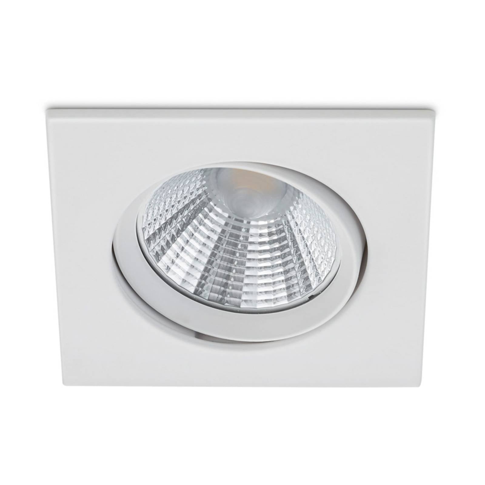Trio Lighting Dimbare LED inbouwspot Pamir in mat wit – Lampen24
