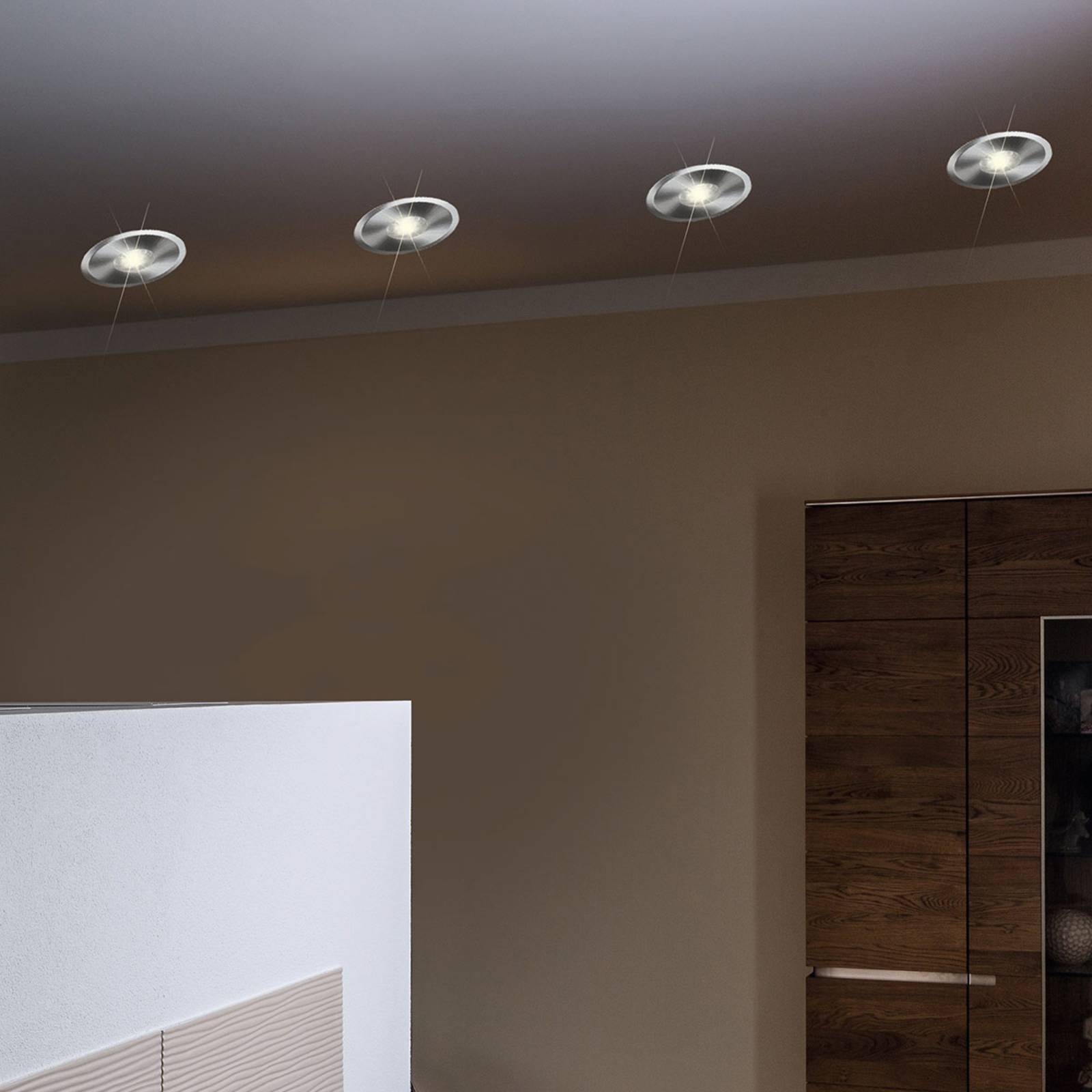 Heitronic LED inbouwspot Austin rond – Lampen24