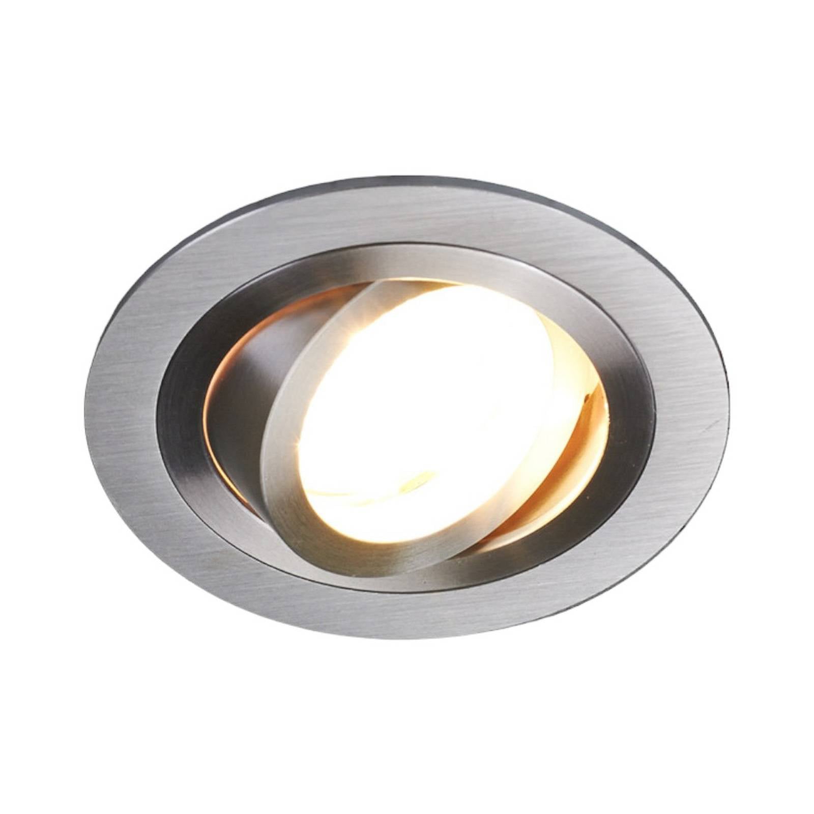 Arcchio plafondspot Sophia, aluminium, rond – Lampen24