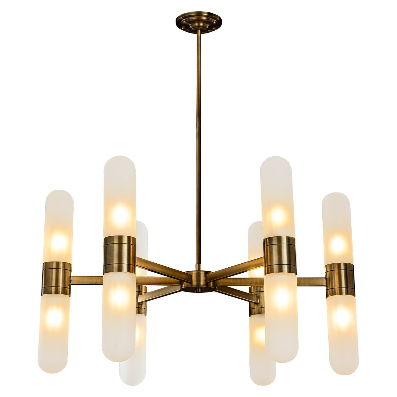 Richmond Hanglamp Tricon Glas - Brons