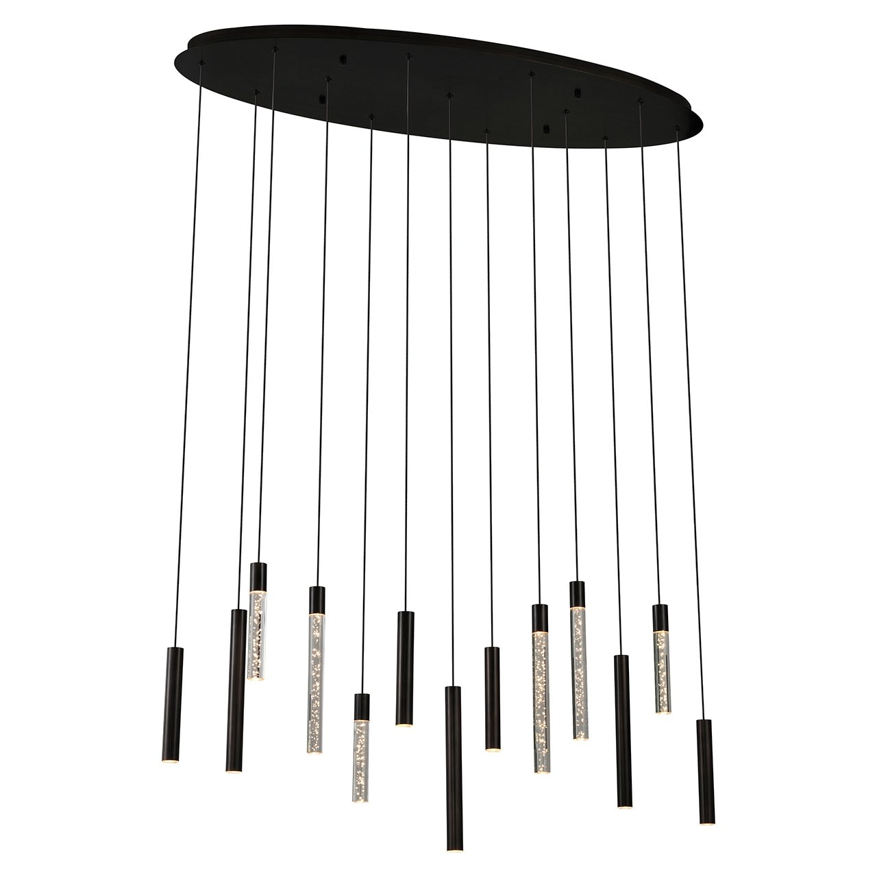 Richmond Hanglamp Oxley 13-lamps - bronze