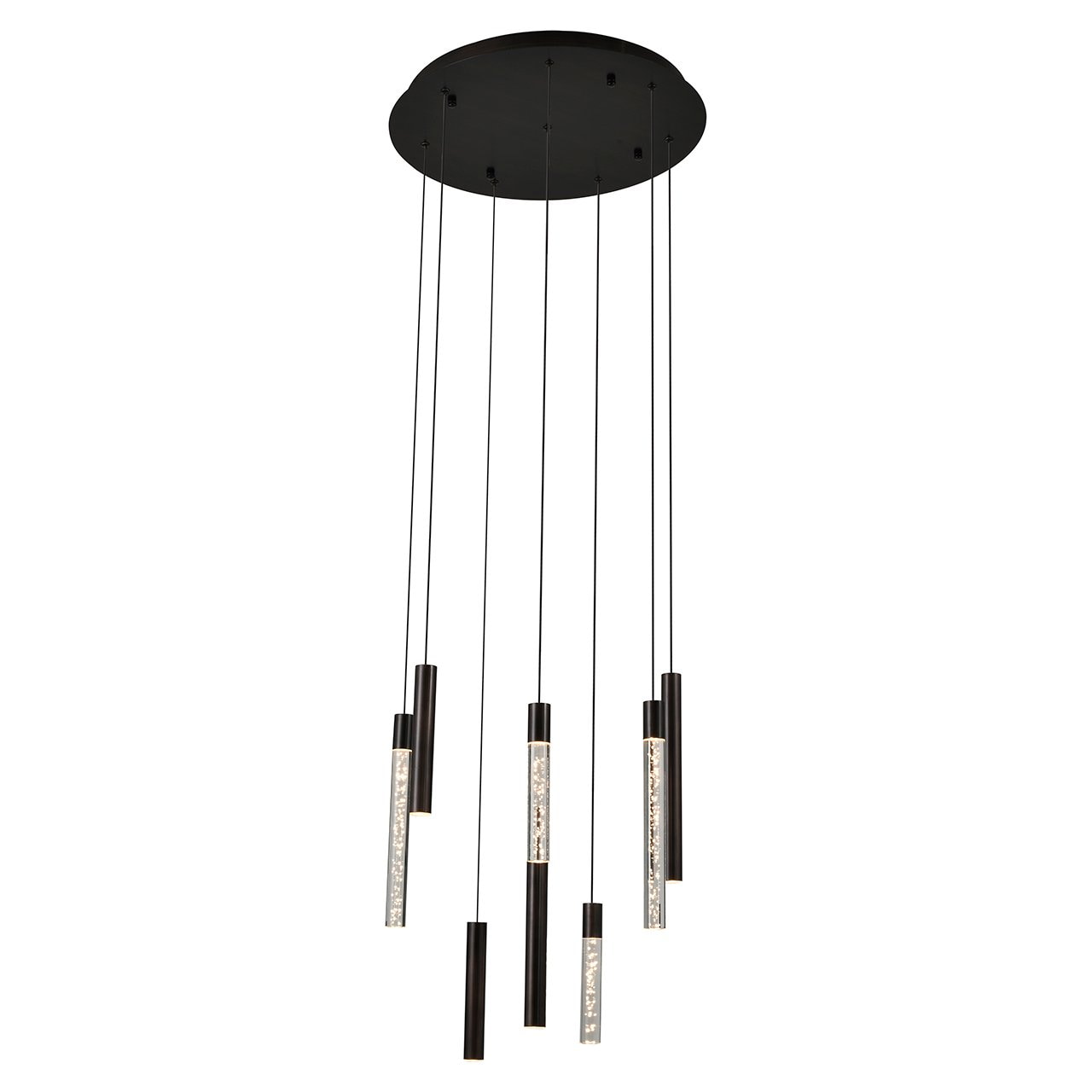 Richmond Hanglamp Oxley 8-lamps - bronze