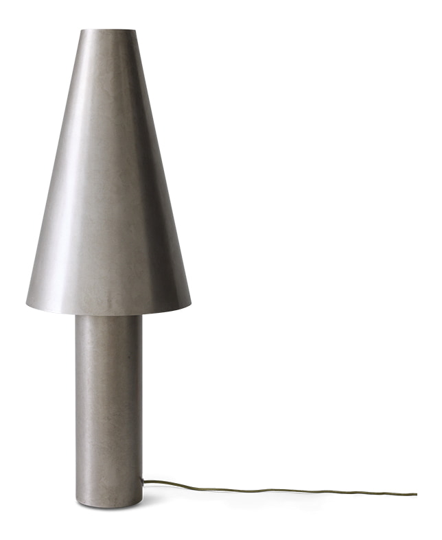 HKliving Tafellamp Metal 71cm - Zilver