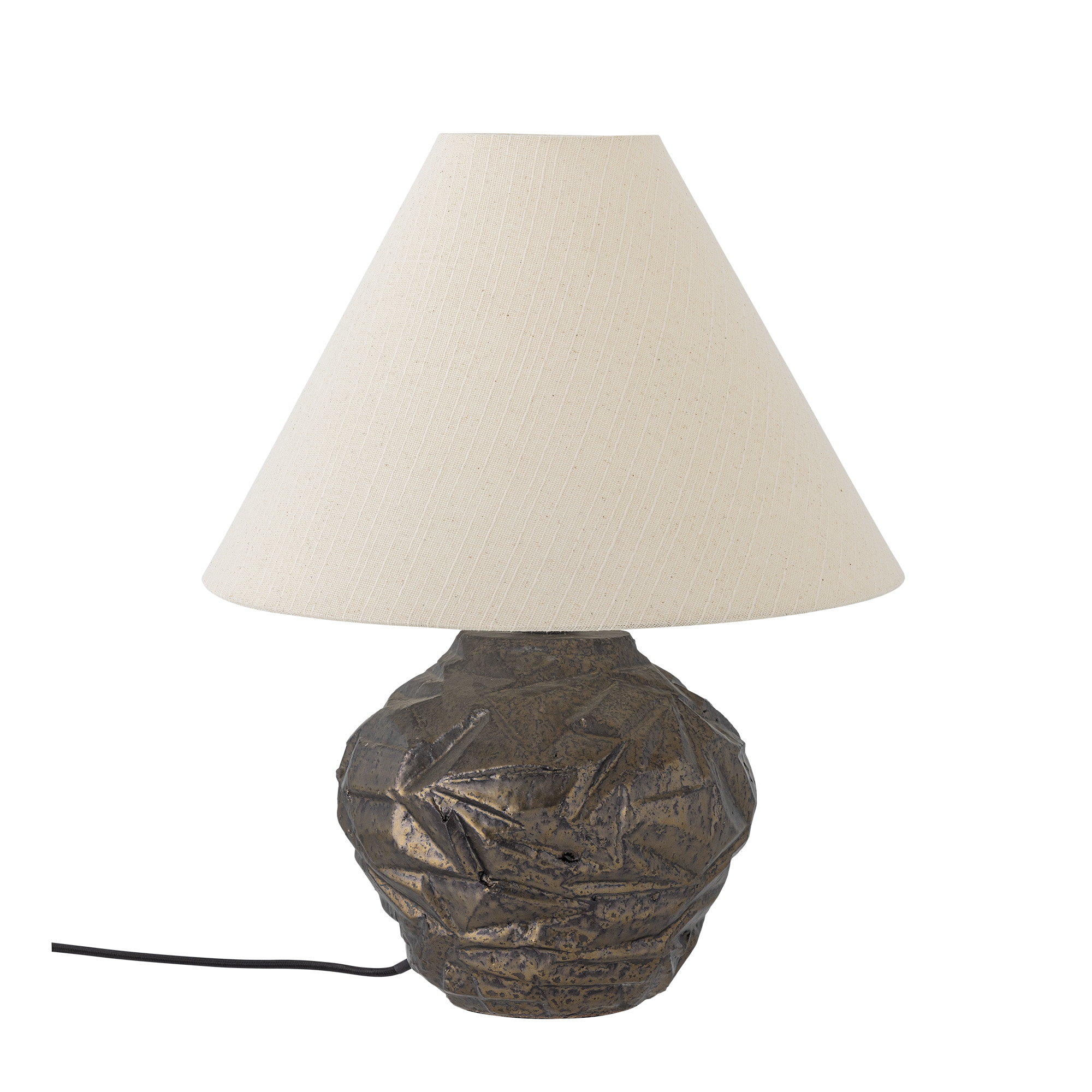 Bloomingville Tafellamp Carolla 49cm hoog - Bruin