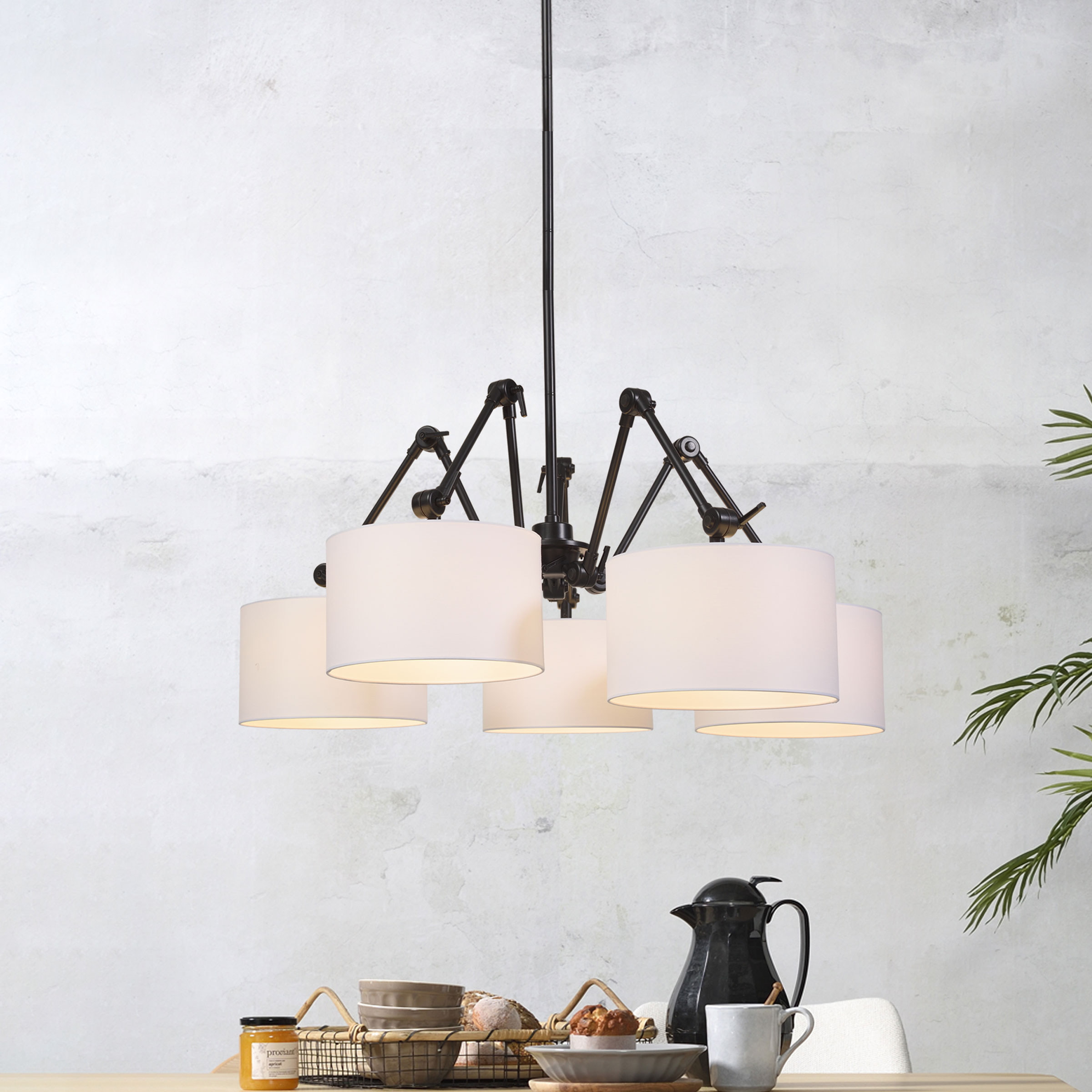 its about RoMi Hanglamp Amsterdam Met stoffen kap