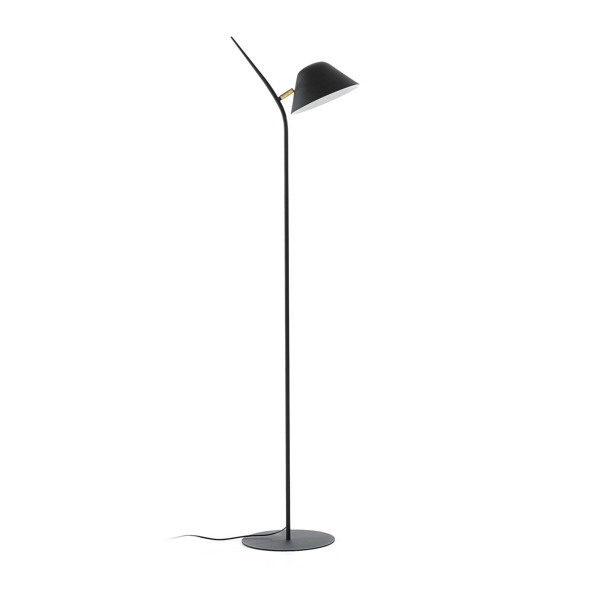 Kave Home Vloerlamp Aurelia - Zwart