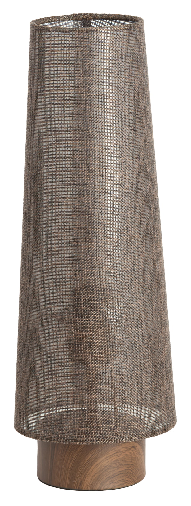 Light & Living Tafellamp Howie 42cm - Donkerbruin