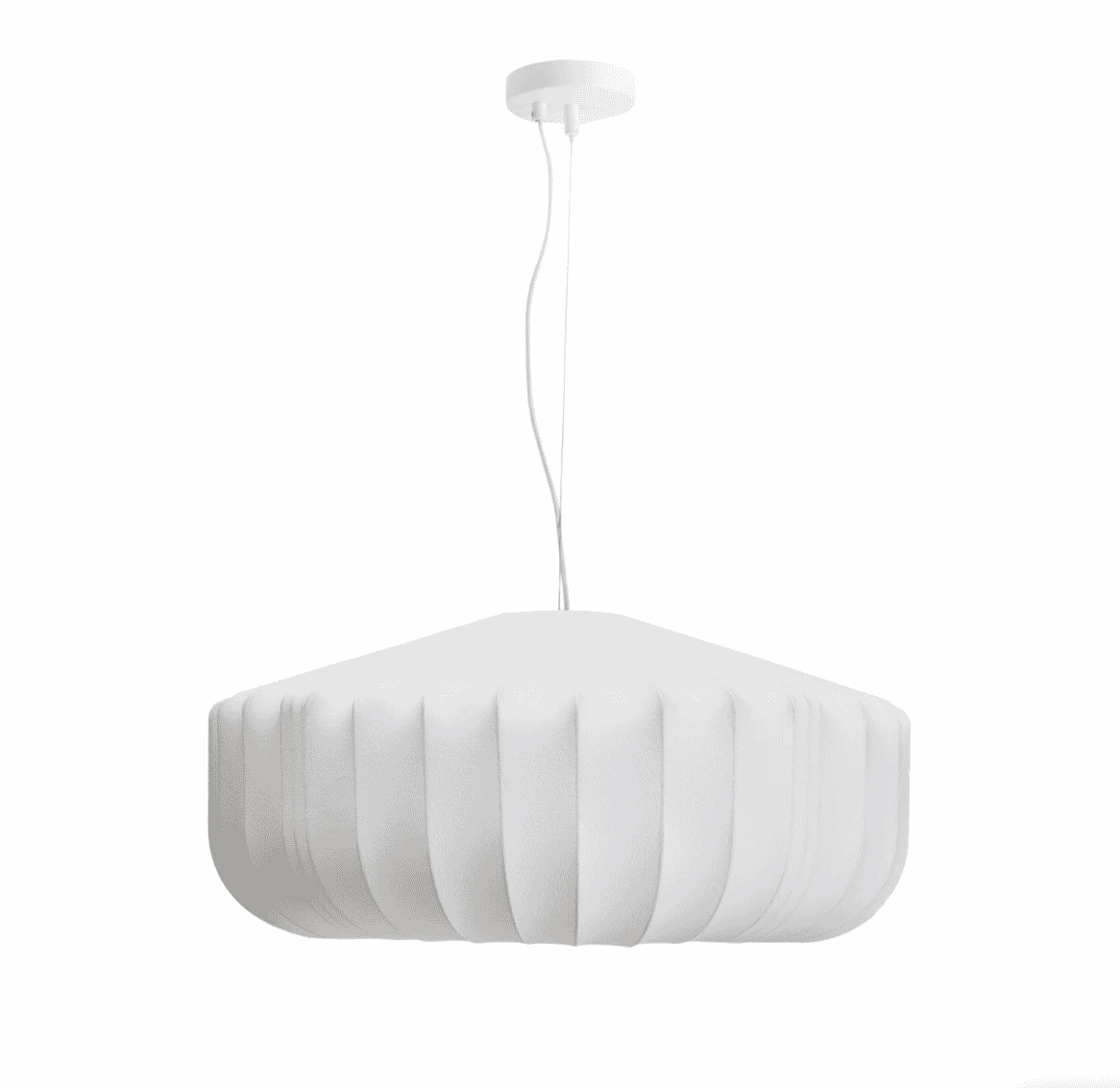 Kave Home Hanglamp Somar 76cm - Wit