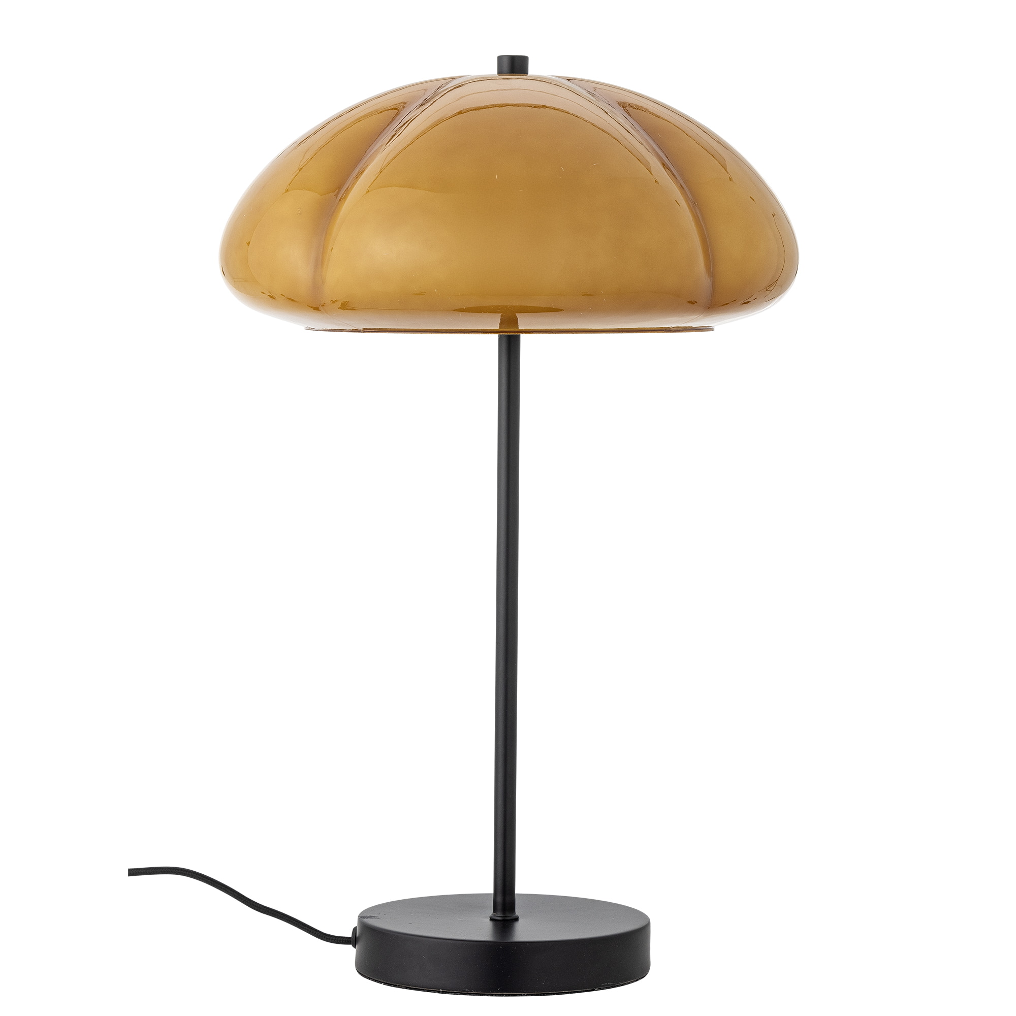 Bloomingville Ronde Tafellamp Kinoko Glas